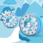 Kitchen Timer Time Reminder 60 Minutes Magnet Round Shape Countdown Alarm