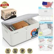 Convenient 4-Digit Locking Storage Container with Modern Design – Versatile Use