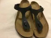 BIRKENSTOCK GIZEH BLACK WOMEN’S U.S. 8M (NORMAL)EU 39