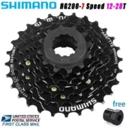 SHIMANO CS-HG200 7 Speed Cassette MTB Bike Bicycle 12-28T With Lockring Tool
