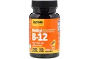 Jarrow Formulas Methyl B-12 Supports Brain Cells & Nerve Tissue Tropical Flavour, 2500mcg, 100 Lozenges