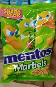 Mentos Sour Marbels Many Flavors