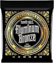Ernie Ball Light Aluminum Bronze Acoustic Guitar Strings - 11-52 Gauge