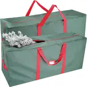 2 Pack 48" Christmas Tree Storage Bag Set–Fits up to 7.5 Ft Disassembled Artific