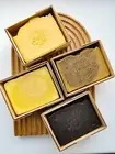 Christmas soap gift set handmade 4 pcs organic natural regenerating skin