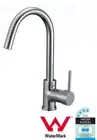 Tall Round Kitchen Mixer Laundry Sink Tap Basin Faucet Swivel Bath Spout Black
