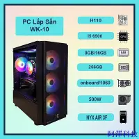 在飛比找Yahoo!奇摩拍賣優惠-阿澤科技Wk-10 Core i5 6500 遊戲電腦機箱,