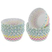 200 Count Cupcake Liners Colorful Waves Cupcake Muffins Liners Paper Baking Cups
