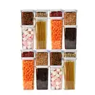 Neoflam 16 Set Airtight Dry Food Storage Container Set, BPA Free Kitchen Pantry