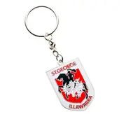 St George Dragons NRL Team Logo Metal Keyring