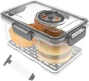 Bread Box Enduring Bread Storage Time Recording Bread Storage Container Air Tightness Bread Containers Storage Bread Container Airtight Bread Box for Kitchen Countertop