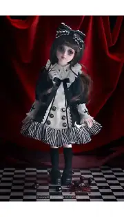 DOLLMORE [Limited Clothes] Narsha Girl Size - Dansemacabre Clothes Set - LE10