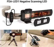 Negatives Scanning LED Light 35mm Film Scanner with Strips &amp; Slides Holder Photo Scanner Film Digital Converter Copier