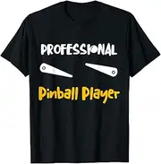 VidiAmazing Professional Pinball Player Flipper Machine Arcade Gamer ds1509 T-Shirt
