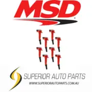 MSD Ignition Coil - Ford F-Series - 6.2L V8 - Red - 8-Pack 82748