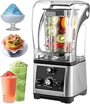 Blenders High Speed Blender, 1.6L Heavy Duty Kitchen Mixer, Milkshake Smoothie, 1800W Stainless Steel Sharp Blades with High-Speed for Nut Fruit Vegetable