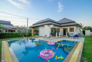 Enjoy Pool Villa Huahin (3BR, 3Baths, 1Kitchen, 1Living)