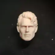 1/18 Scale Justice League Beard Superman Head Sculpt Unpainted Fit 3.75" Figure
