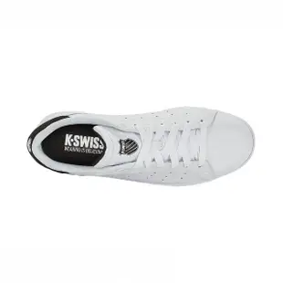 【K-SWISS】時尚運動鞋 Classic PF-男-白/黑(小白鞋 08505-167)