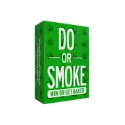 Do or Smoke Party Game - from The Makers of Do or Drink - Easy to Play Adult Card Game with 250 Cards - Trivia Games,Party Challenges,Versus,Truth,and More