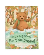 Jellycat It's a Big World Bartholomew Book - Ages 0+
