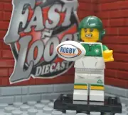 Lego Minifigure Series 19 Rugby Player