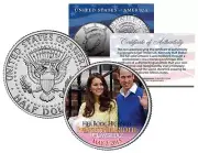 PRINCESS CHARLOTTE of Cambridge 2015 JFK Half Dollar US Coin Prince William Kate