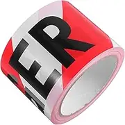 GANAZONO 1 Roll Non Adhesive Danger Tape for High Visibility Safety Warning for Halloween Decoration Construction Sites Versatile Caution Tape for Hazardous Areas