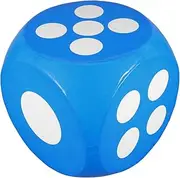 FUNNETOYU Jumbo Foam Dice Giant Soft Dice for Classroom Activities and Party Games Lightweight Play Props for Group Learning and Social Interaction