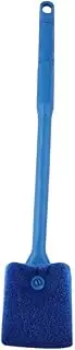 Beaupretty Double Sided Aquarium Cleaning Brush Blue Scrubber for Freshwater Saltwater Fish Tanks Non Slip Handle for Hard to Reach Spots Fish Tank Cleaner