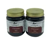Amish Christmas Jam Non GMO Vegan All Natural - 9 oz - 2 Jars