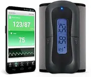 MobileHealth Wireless Blood Pressure Monitor: Bluetooth Upper Arm Cuff Compatible with Apple iOS & Android Devices
