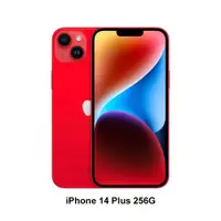 在飛比找PChome24h購物優惠-Apple iPhone 14 Plus (256G)-紅色