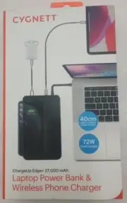 Cygnett Laptop Power Bank & Wireless Phone Charger