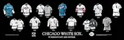 Winning Streak P10102 Chicago White Sox Legacy Uniform Plaque