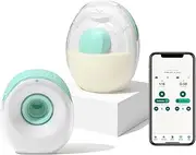 Willow Go - Hands Free Breast Pump - Wearable Breastfeeding Pump - Portable, Electric, Cordless, & 9 Levels of Hospital Grade Suction Strength - Postpartum Essentials - Double Breast Pump