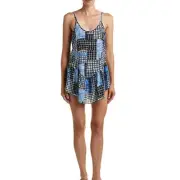 Dolce Vita Gridlock Mini Dress Cover-Up Dusk MD