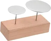 Wooden Flower Nail Base Baking Flower Display Base Mounting Tool for Home Kitchen Use