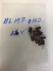 HLMP-0102 LIGHT EMITTING DIODE 50MA 1.6V 10 PCS NOS
