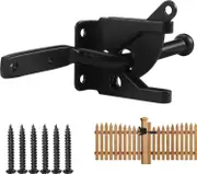 Stainless Steel Gate Latch Automatic Gravity Lever Auto Gate Latch Garden Gate Lock Gate Bolt Lock for Garden Fence