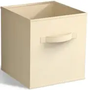 Sorbus 11" Foldable Storage Cube Basket, Lightweight Organizer - Single Pack