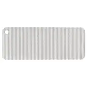 DOPPA bathtub mat, light grey, 33x84 cm