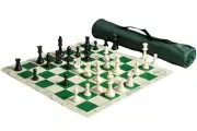 Quiver Chess Set Combination - Green - Triple Weighted