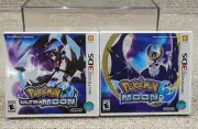 Pokemon Moon + Pokemon Ultra Moon - Nintendo 3DS - Brand New | Factory Sealed