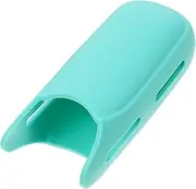 BESPORTBLE Heat Resistant Curling Iron Holder Cover - Silicone Mat Pouch for Hair Styling Tools - Anti Heat Pad in Green for Flat Irons and Curling Irons