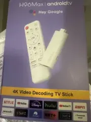 BRAND NEW IN THE BOX H96 MAX ANDROID 4K STICK 16GB