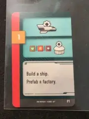 Evacuation Board Game P1 Dice Tower Promo Card