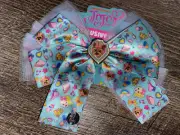 JoJo Siwa subscription box hair bow Yorkie dog Shoe Music cupcake pizza blue