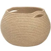 Storage Basket, Wicker Basket for Living Room, Woven Basket for Toys Towel, B...