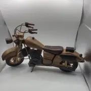 Harley Davidson Motorcycle Table Top Wood model 12" ⭐️⭐️⭐️⭐️⭐️
